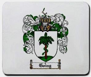 Going coat of arms mouse pad