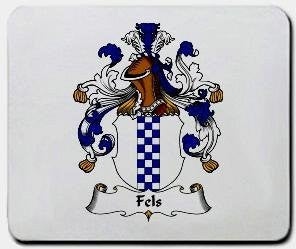 Fels coat of arms mouse pad