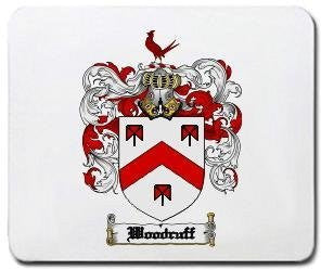 Woodruff coat of arms mouse pad