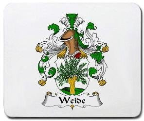 Weide coat of arms mouse pad