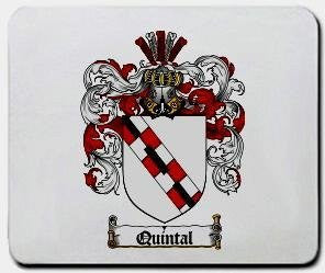 Quintal coat of arms mouse pad