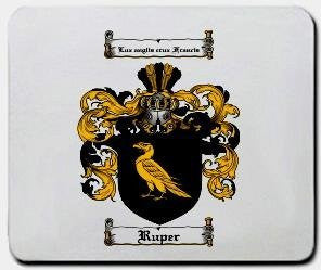 Ruper coat of arms mouse pad