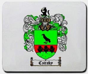 Cziraky coat of arms mouse pad
