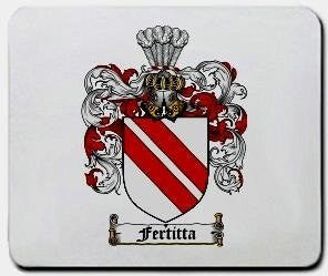 Fertitta coat of arms mouse pad