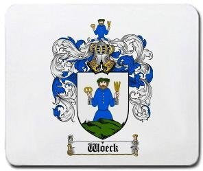 Woeck coat of arms mouse pad