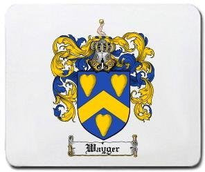 Wayger coat of arms mouse pad