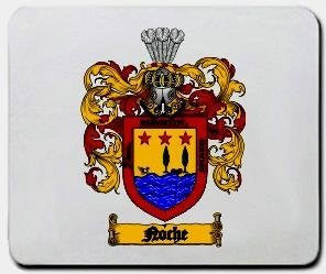 Noche coat of arms mouse pad