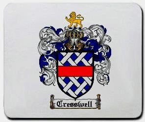Cresswell coat of arms mouse pad