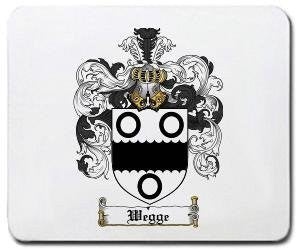 Wegge coat of arms mouse pad