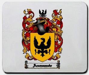 Accomando coat of arms mouse pad