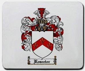 Roscetor coat of arms mouse pad