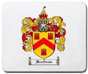 Scarbrow coat of arms mouse pad