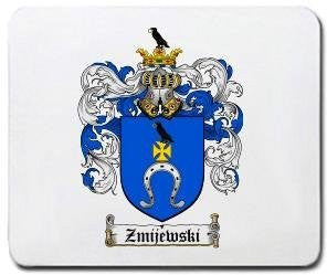 Zmijewski coat of arms mouse pad