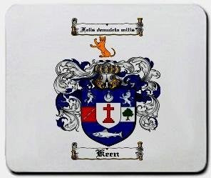 Keen coat of arms mouse pad