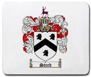 Steed coat of arms mouse pad