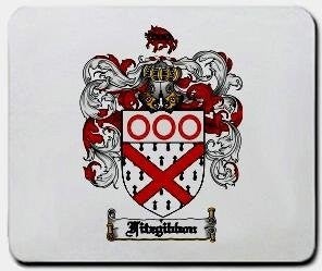 Fitzgibbon coat of arms mouse pad