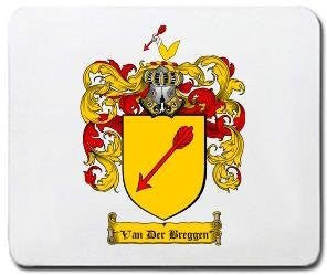 Van-der-breggen coat of arms mouse pad