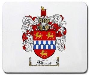 Silvars coat of arms mouse pad