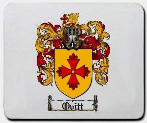 Ovitt coat of arms mouse pad