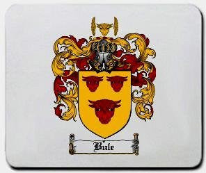 Bule coat of arms mouse pad