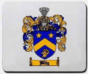 Billy coat of arms mouse pad