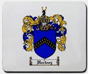 Hartney coat of arms mouse pad