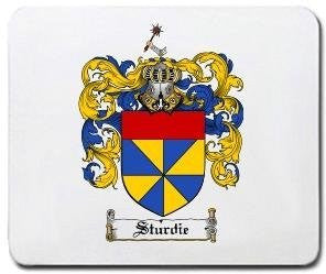 Sturdie coat of arms mouse pad