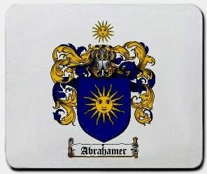 Abrahamer coat of arms mouse pad