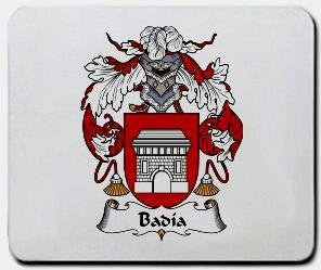 Badia coat of arms mouse pad