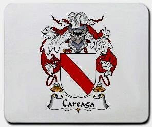 Careaga coat of arms mouse pad