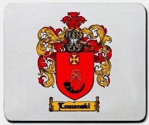 Lomanski coat of arms mouse pad