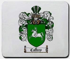 Caffrey coat of arms mouse pad