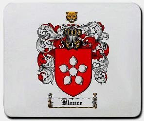 Blance coat of arms mouse pad