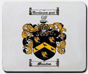 Meades coat of arms mouse pad