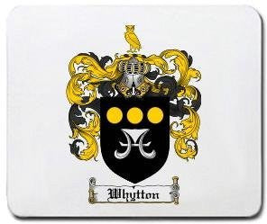 Whytton coat of arms mouse pad