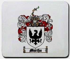 Murtha coat of arms mouse pad