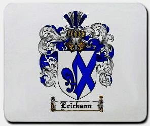 Erickson coat of arms mouse pad