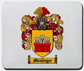 Meisinger coat of arms mouse pad
