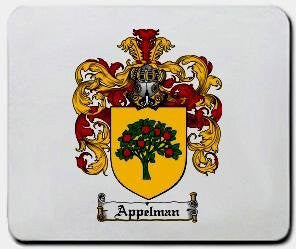 Appelman coat of arms mouse pad