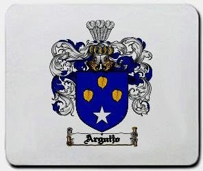 Arguijo coat of arms mouse pad