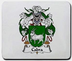 Cabra coat of arms mouse pad