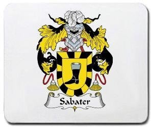 Sabater coat of arms mouse pad