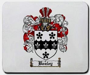 Bozley coat of arms mouse pad