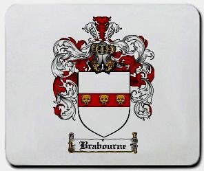 Brabourne coat of arms mouse pad