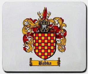 Babka coat of arms mouse pad