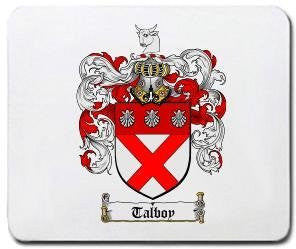 Talboys coat of arms mouse pad