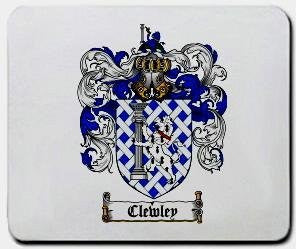 Clewley coat of arms mouse pad