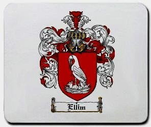 Ellim coat of arms mouse pad