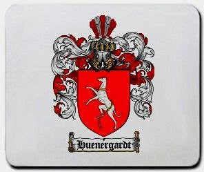Huenergardt coat of arms mouse pad