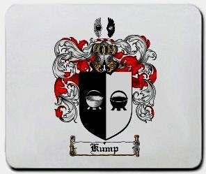 Kump coat of arms mouse pad